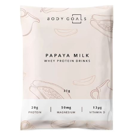 【單包販售】【Body Goals】 多效乳清蛋白飲  全素多效豌豆蛋白飲  31g / 包  法式可可 / 草莓牛奶 0