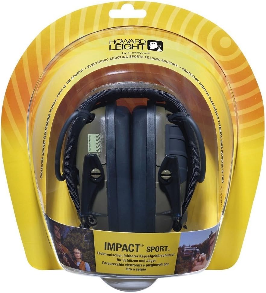 [5美國直購] Howad Leight by Honeywell R-01526 22dB防噪音耳罩-綠 Impact Sport Earmuffs