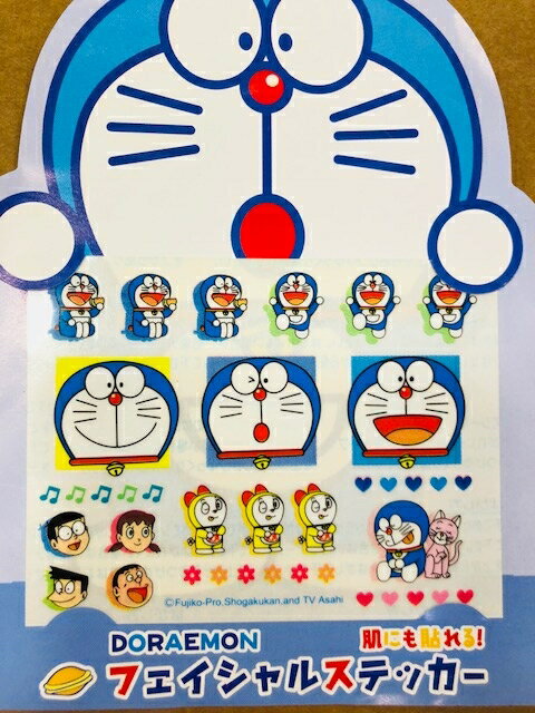 【震撼精品百貨】Doraemon 哆啦A夢 Doraemon紋身貼紙-3格 震撼日式精品百貨