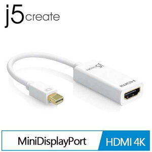 j5create JDA159 Mini Displayport to 4K HDMI 轉接器