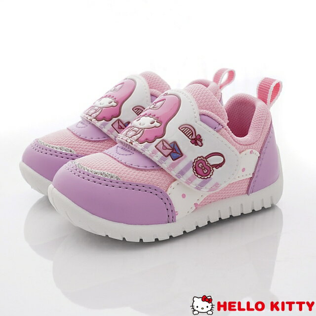 卡通-Hello Kitty2021春夏休閒鞋系列-721005紫(寶寶段)