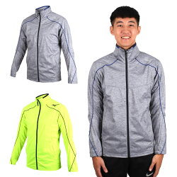 MIZUNO 男平織運動外套(免運 立領外套 慢跑 路跑 美津濃【03391222】≡排汗專家≡