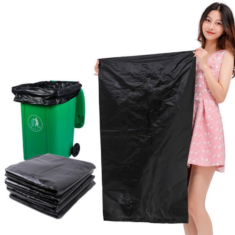 碳酸鈣環保垃圾袋-XXL 超特大垃圾袋 塑膠袋 黑色平口 垃圾袋 包裝袋 台灣製【DX153】 123便利屋