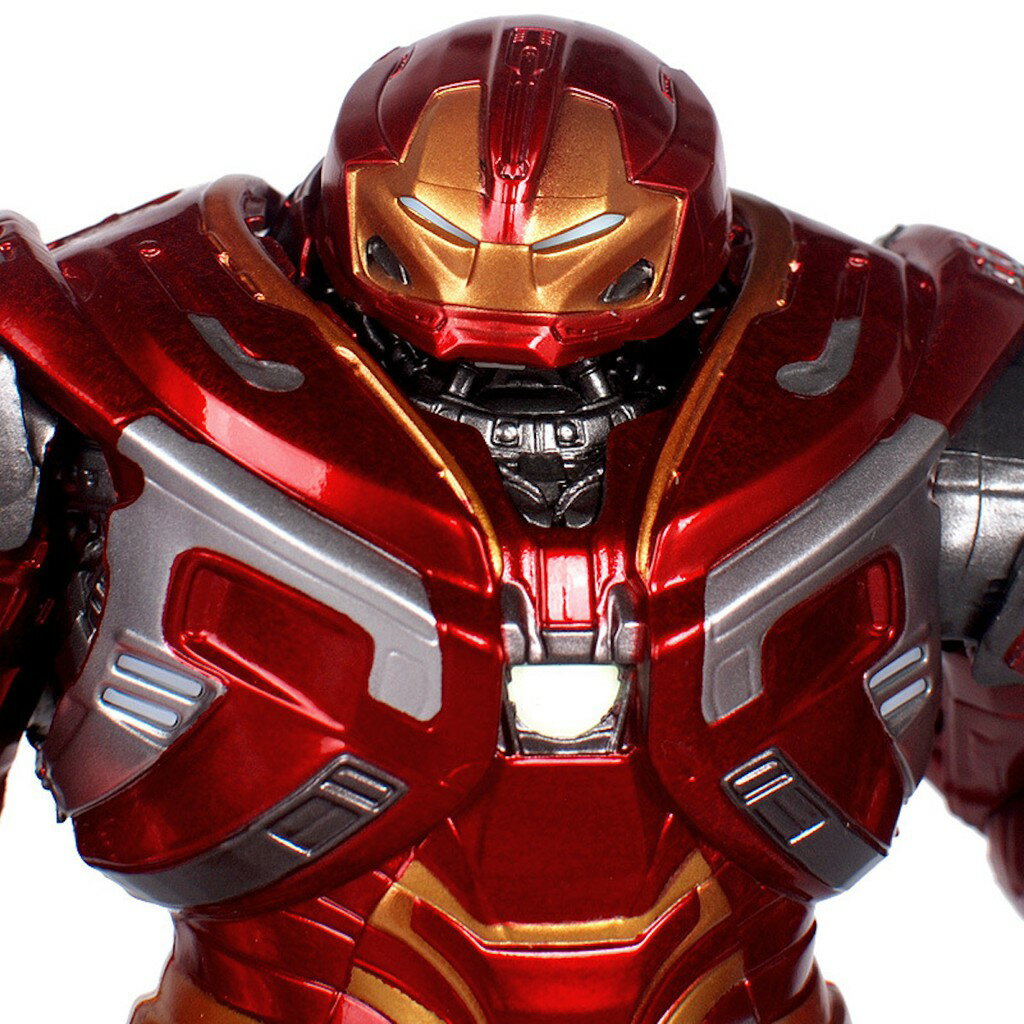 ISONA 20公分正版漫威公仔 復仇者聯盟公仔 鋼鐵人公仔 MK44反浩克 裝甲 鋼鐵人可動版人偶公仔 眼睛胸口可發光 3
