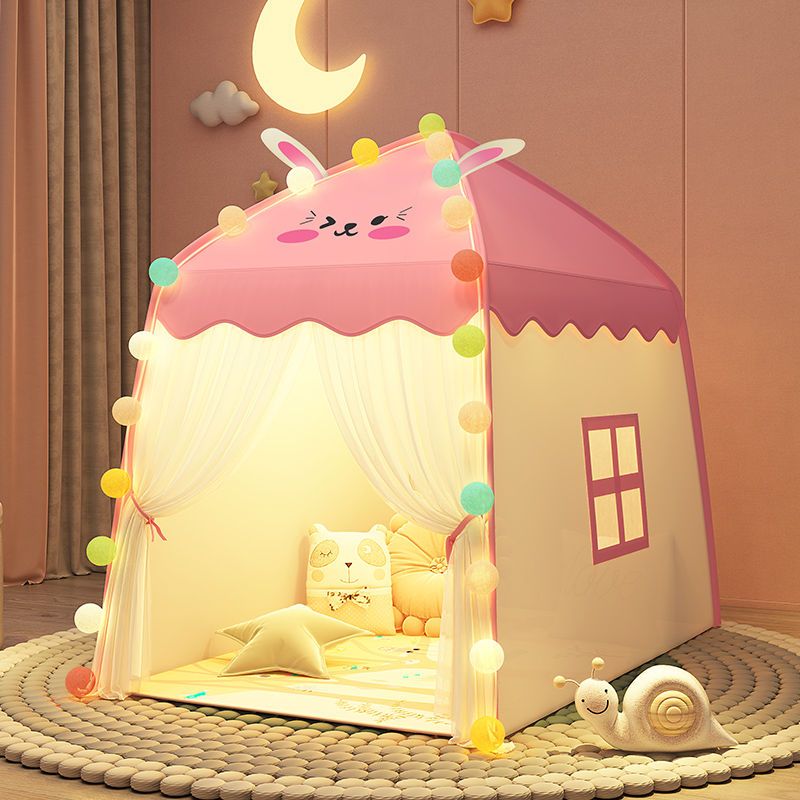 免運 可開發票 兒童小帳篷室內游戲屋公主女孩男孩家用睡覺床上玩具戶外小型房子