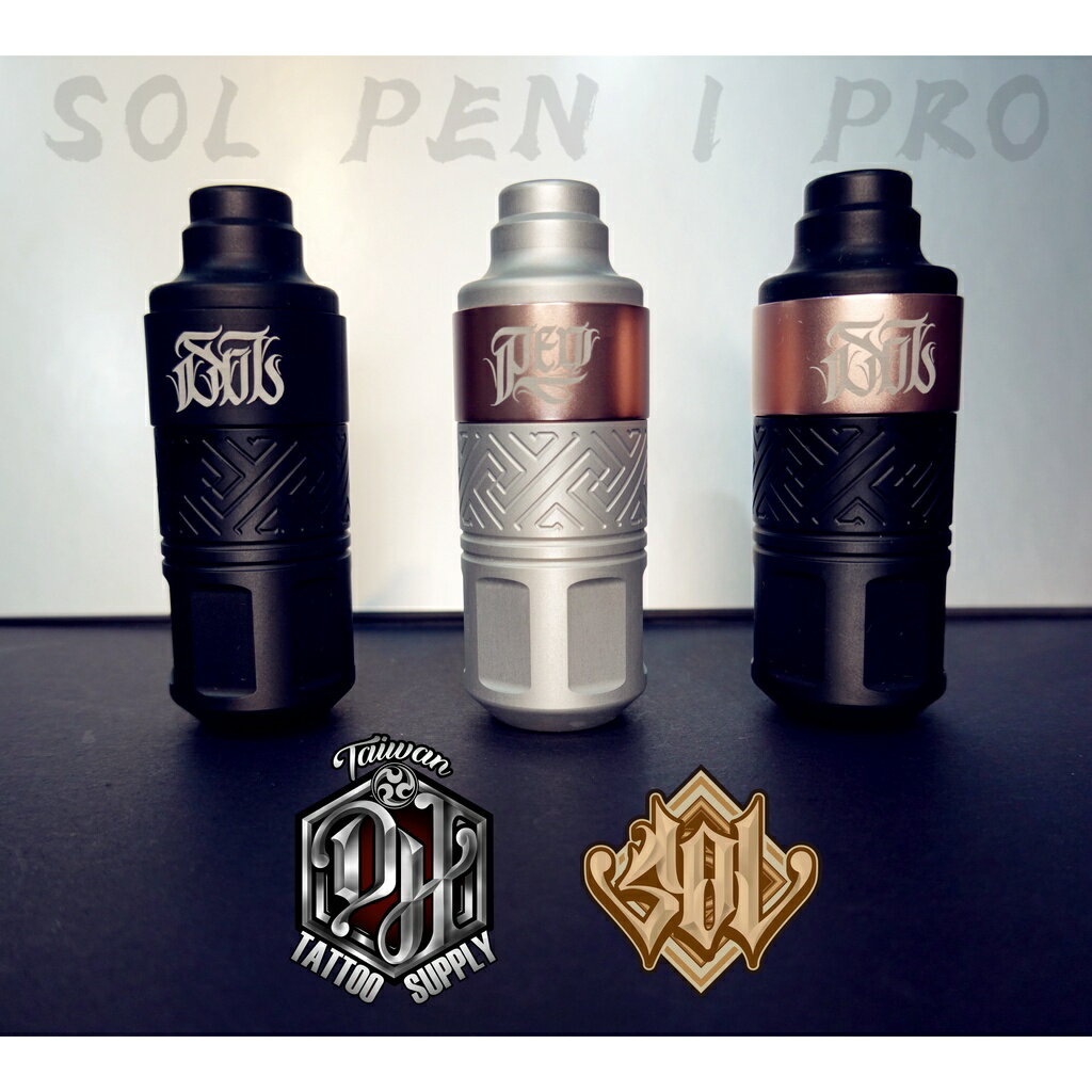 DH專業紋身器材供應:SOL PEN 1 PRO刺青短筆