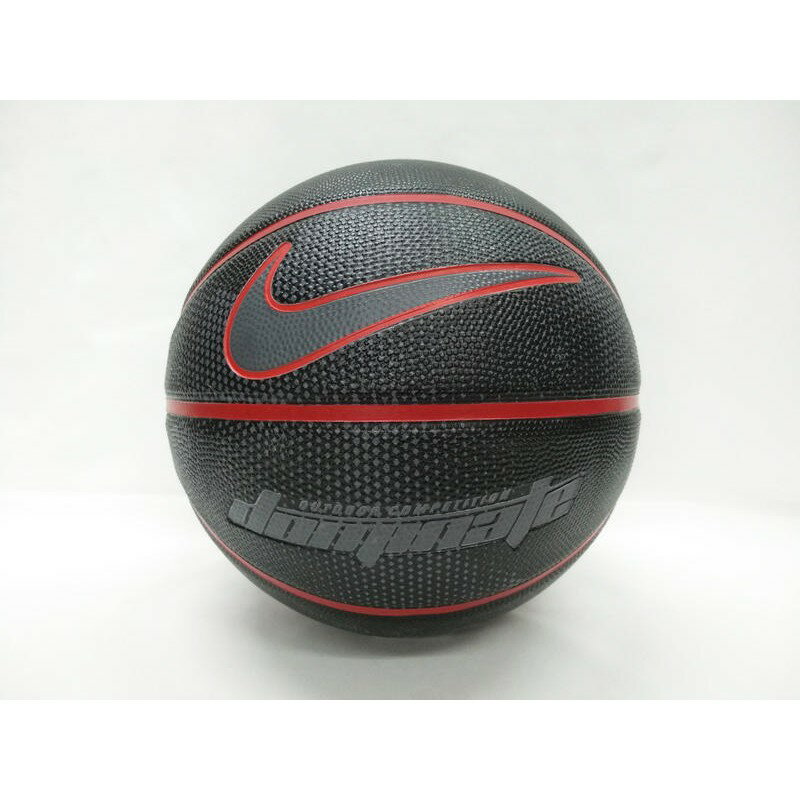 附發票 NIKE 籃球 7號 DOMINATE 室外 黑紅黏性好 標準 7號籃球 NKI0001907【大自在運動休閒精品店】