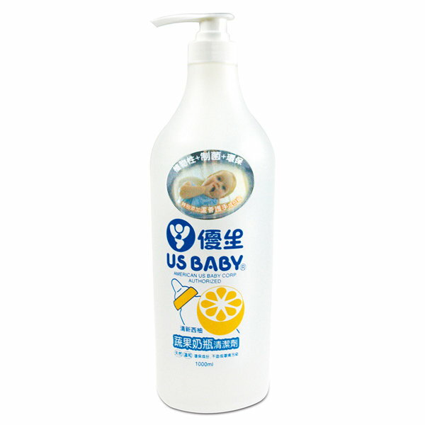 US 優生 - 西柚蔬果奶瓶清潔液 (1000ml)