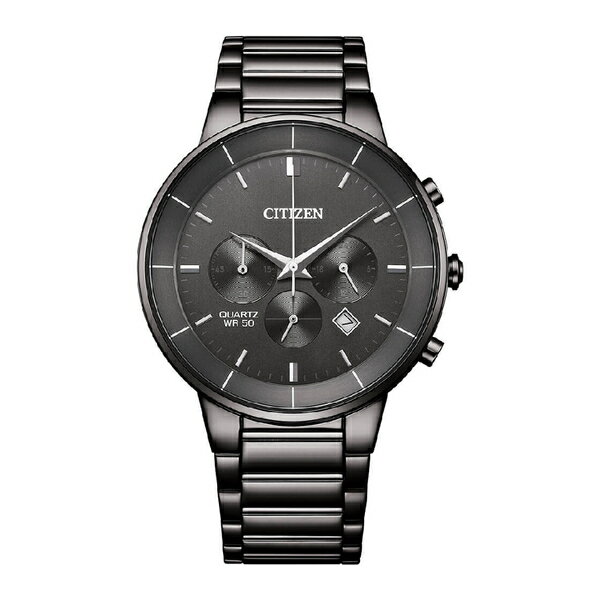 CITIZEN 星辰 Chronograph AN8227-53H 三眼計時碼錶腕錶 42mm｜樂天全館特惠中★指定刷卡回饋10%