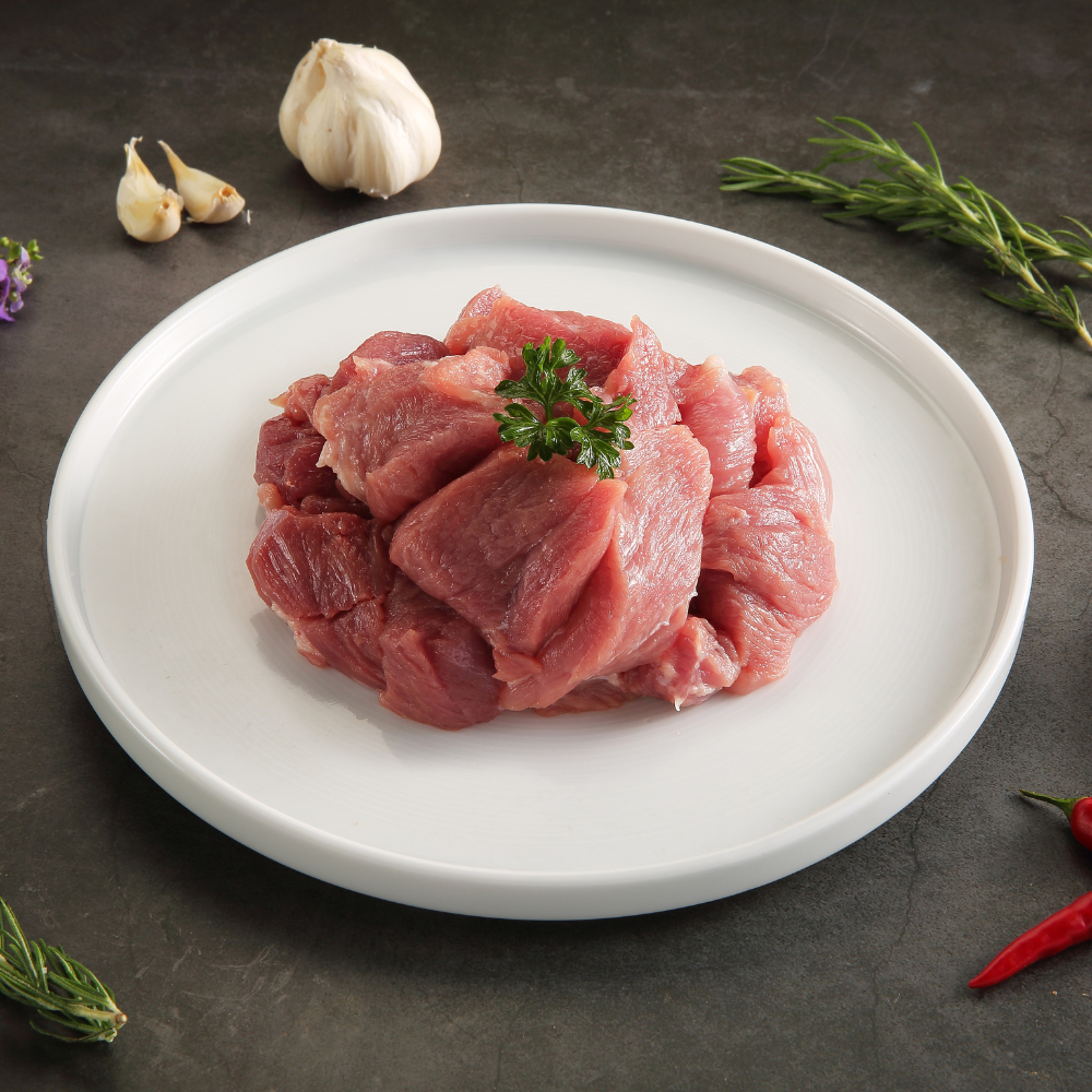 【香草豬】梅花肉塊 250g｜台灣頂級豬肉｜國宴指定選用肉品