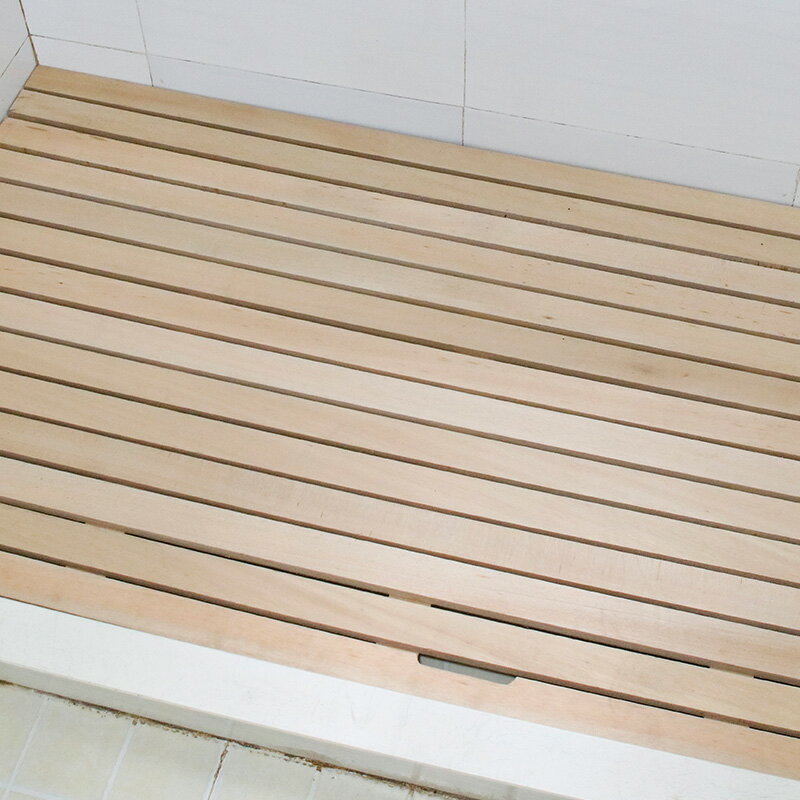 家用淋浴房衛生間防腐木地板木板防潮墊浴室踏板地墊防水防滑墊