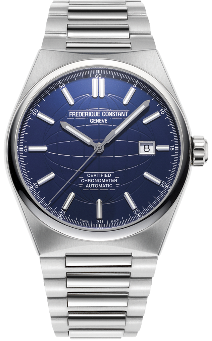 CONSTANT 康斯登 CLASSICS百年經典系列腕錶(FC-303N4NH6B)-41mm-藍面鋼帶【刷卡回饋 分期0利率】【APP下單4%點數回饋】