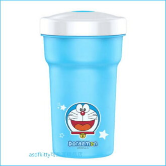 asdfkitty*哆啦A夢防漏吸管杯/學習杯/水杯-300ML-韓國製 asdfkitty*哆啦A夢防漏吸管杯/學習杯/水杯-300ML-韓國製