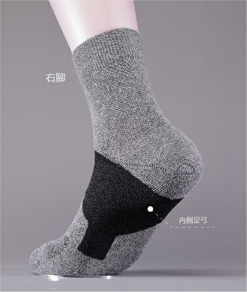 【脊米 穿就正】AI 3D 智能襪 運動襪exercis( 薄 ) 一般型運動襪拉 提足弓 黃金足型 扁平足 3