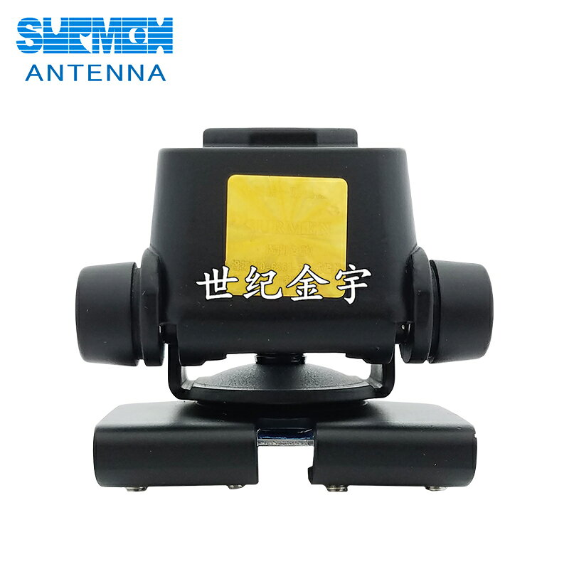 SURMEN 新名K-40縮小型夾邊 三軸變角萬向不銹鋼夾邊 黑色