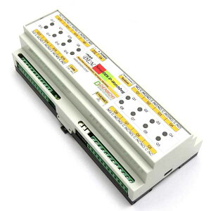 Denkovi smartDEN IP WatchDog-PING 重啟和自動重啟16繼電器模塊 24VDC DIN Rail Box Version [2美國直購]