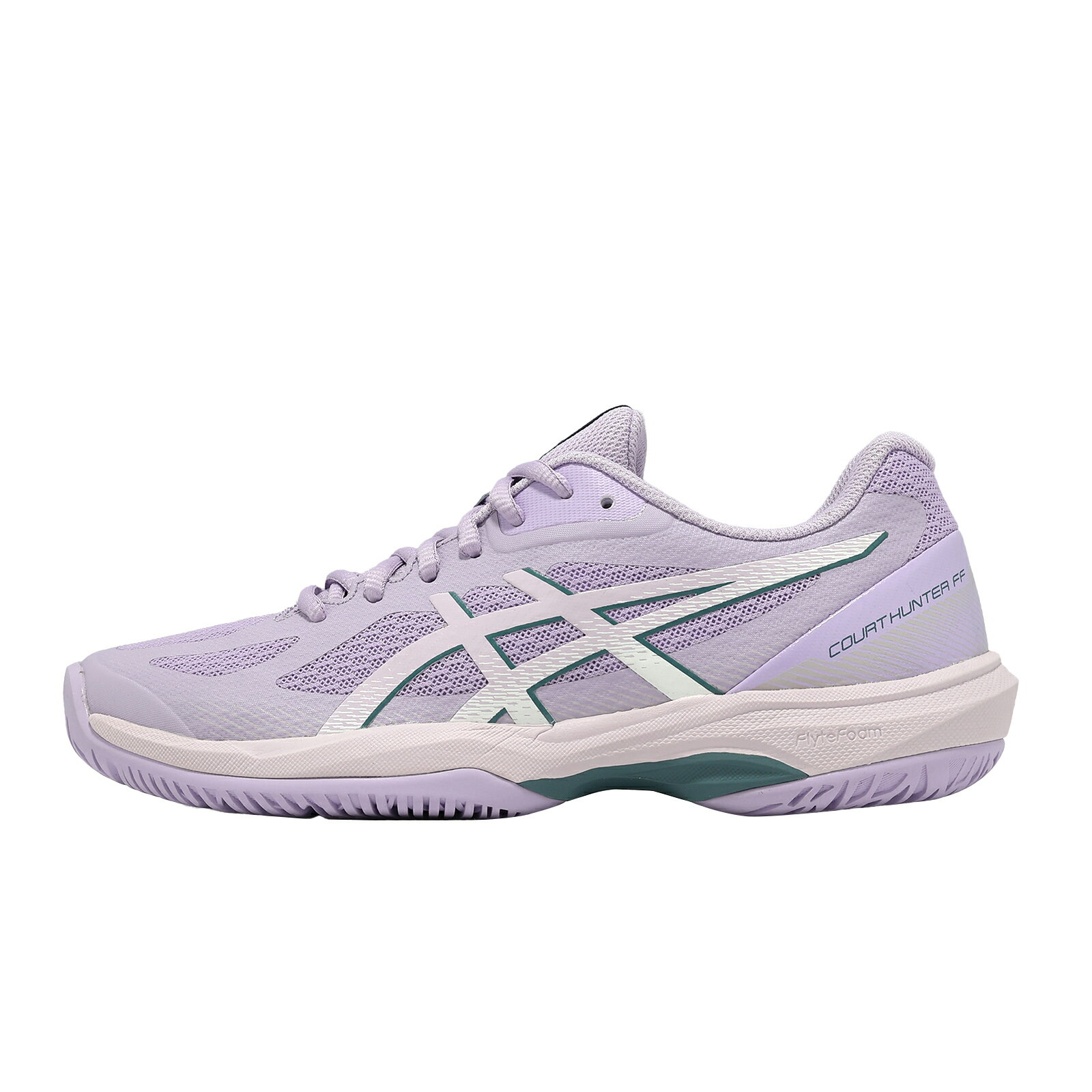 Asics 亞瑟士 羽球鞋 Court Hunter FF 女鞋 Murasaki 紫 匹克球 1072A112500