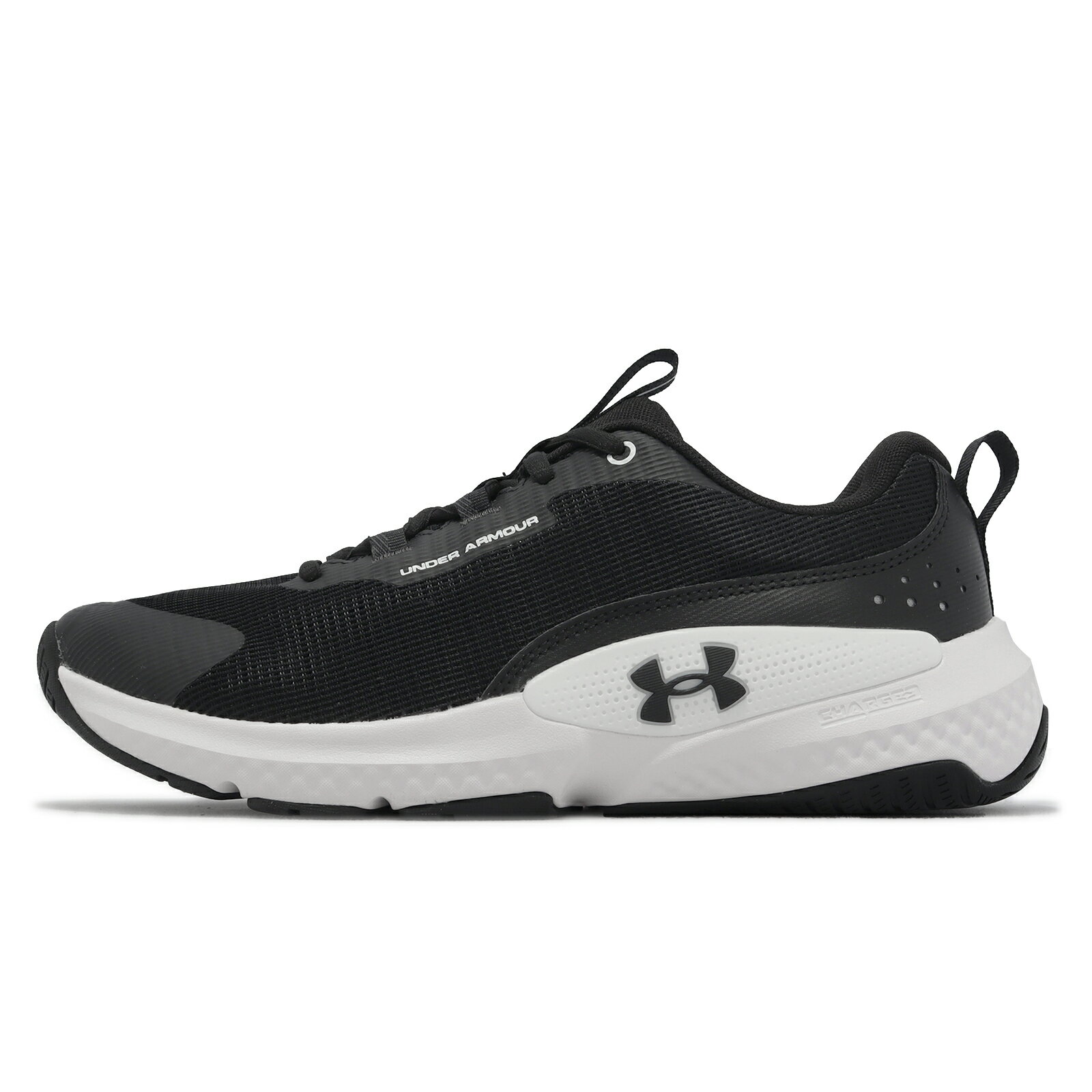 Under Armour UA 訓練鞋 Dynamic Select 男鞋 黑 白 透氣 重訓 健身 運動鞋 UA 3026608001