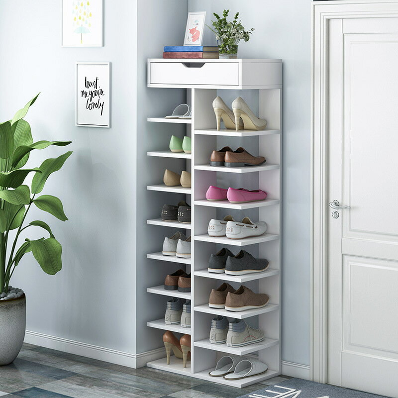 鞋架 鞋櫃 家用鞋架多層簡易窄小門口樓道室外收納置物架子經濟型鞋省空間