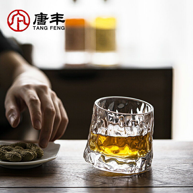 玻璃水杯家用玻璃泡茶杯男條紋果汁杯透明不倒杯咖啡杯早餐牛奶杯
