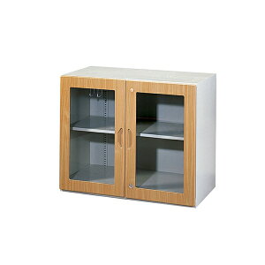 【YUDA】WG-2鋼木玻璃二層式 鋼木櫃/鐵櫃 文件櫃/展示櫃/公文櫃