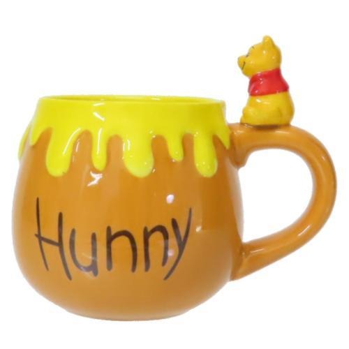 真愛日本 迪士尼 小熊維尼 POOH 陶瓷杯緣馬克杯 250ml 馬克杯 陶瓷杯 杯子 咖啡杯 牛奶杯