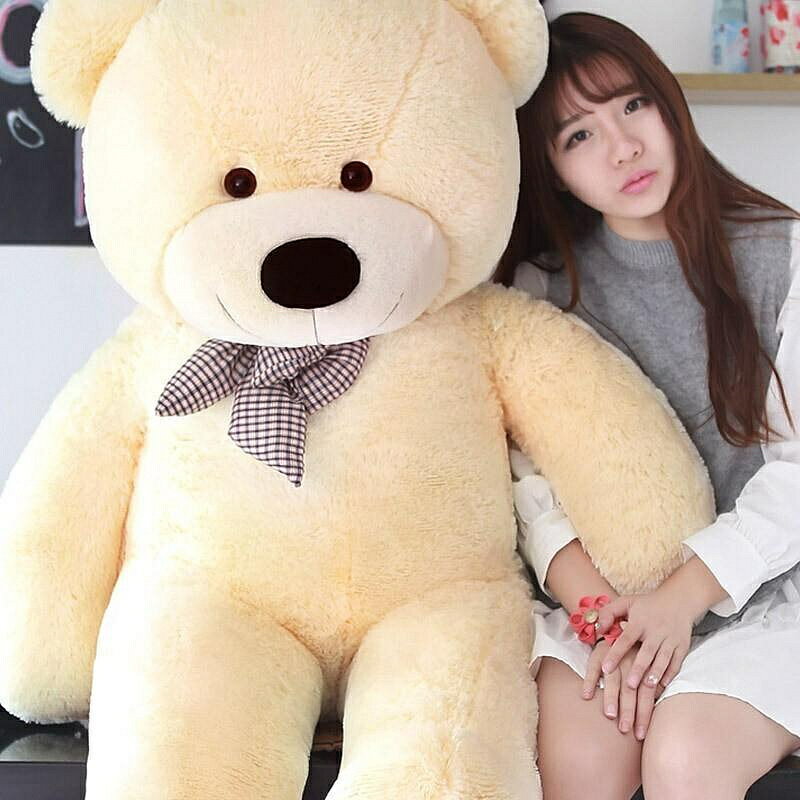 毛絨玩具熊公仔熊貓抱抱熊抱枕女生日禮物布娃娃可愛大毛絨線睡覺 玩偶/生日/情人/聖誕禮物/毛絨娃娃/抱枕娃娃