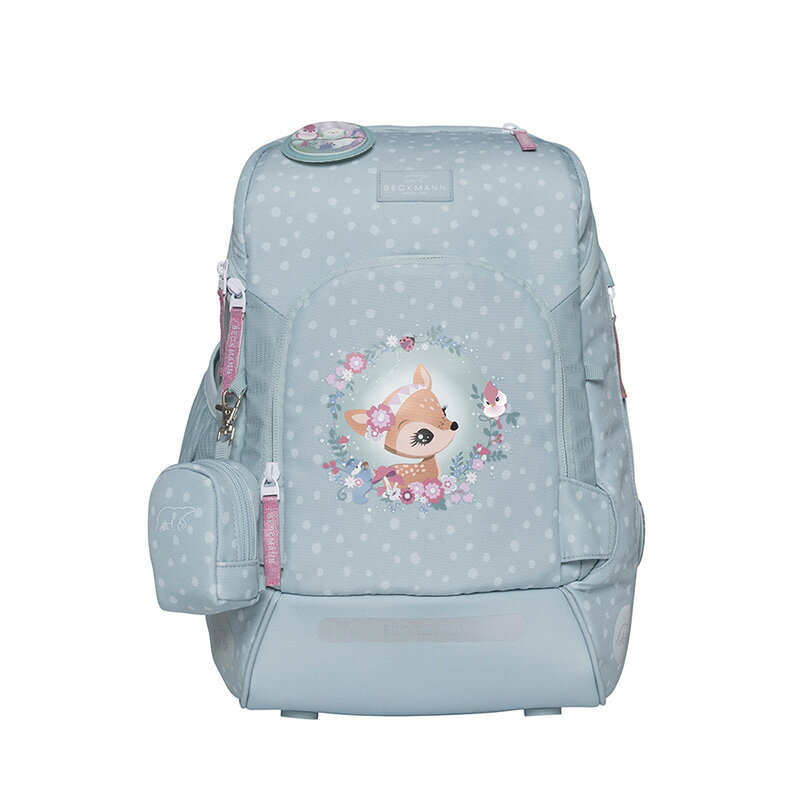 【毒】Beckmann AIR FLX 擴充護脊書包20~25L - 北歐斑比 2.0