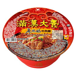 ★超值2件組★統一滿漢大餐麻辣鍋牛肉麵【愛買】