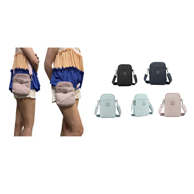~雪黛屋~COUNT-DUCK 斜背腰包超小容量進口防水尼龍布二主袋+外袋共四層BCD20002560