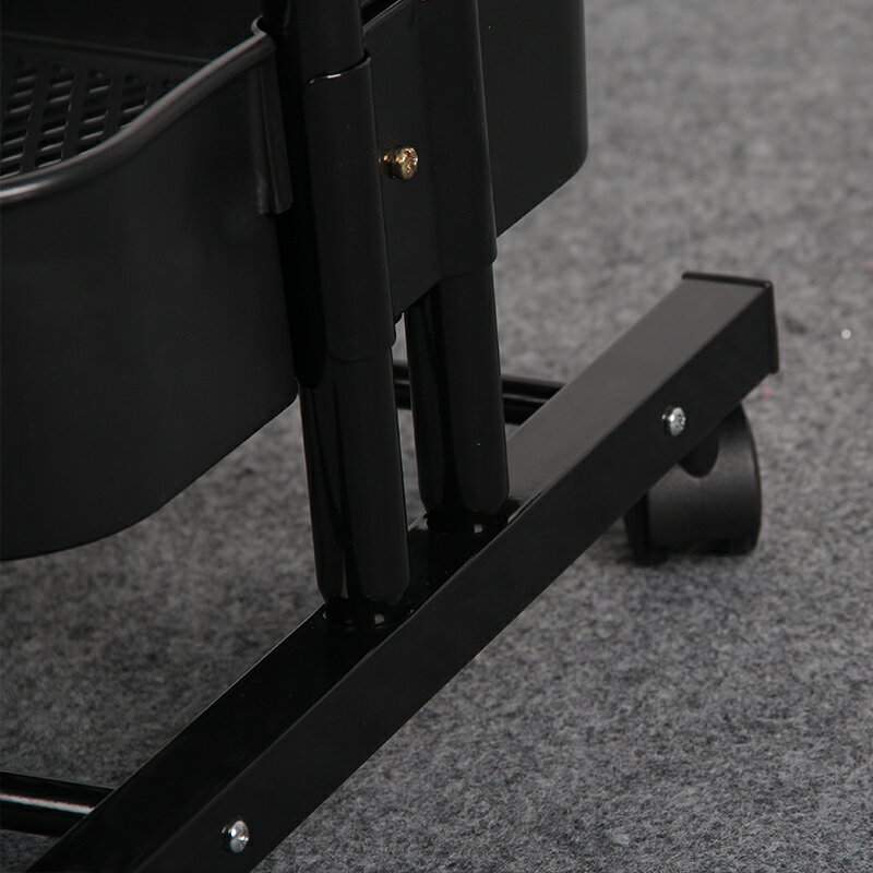 置物架落地家用廚房小推車多層架可移動美容美甲客廳帶輪收納架子 3