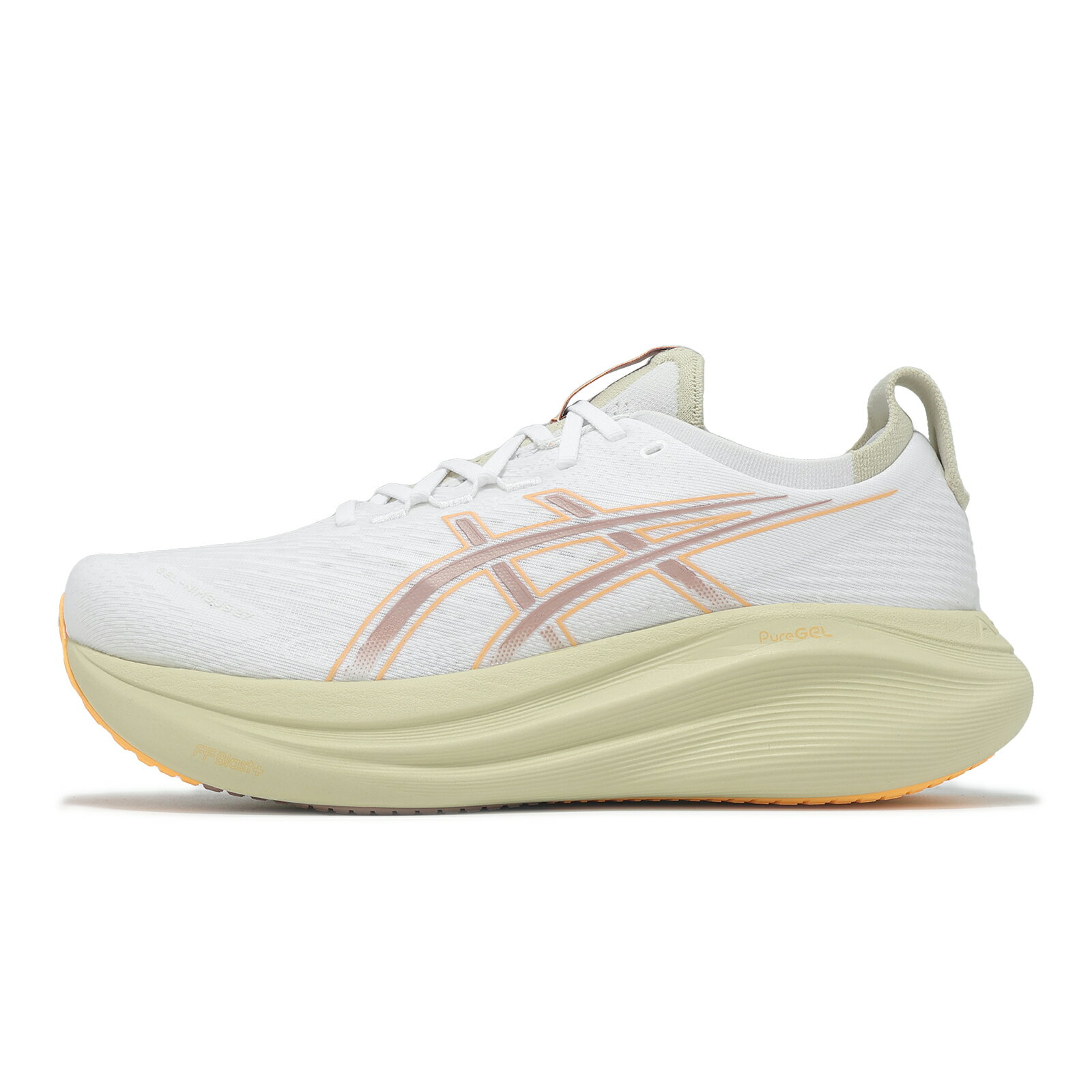 Asics 慢跑鞋 GEL-Nimbus 27 2E 寬楦 男鞋 黃褐 緩震 運動鞋 亞瑟士 1011B956102