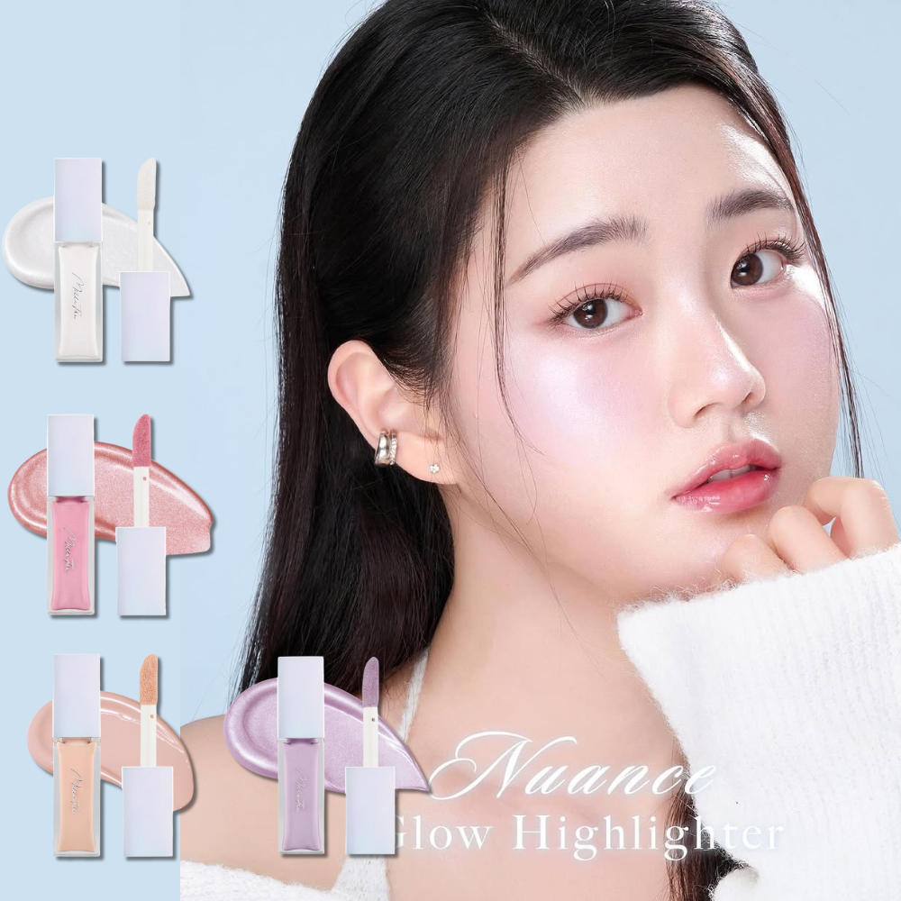 日本最新🔥MilleFee 液態打亮 高光 光澤 提亮 輕透持久 修容 細閃 珠光 霧面 顴骨打亮 持久 疊擦 【小福部屋】 1