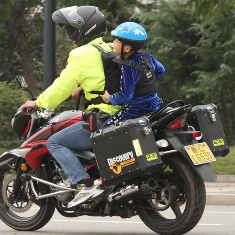 摩托車透氣款加長成人安全帶踏板助力電動車兒童安全帶老人背帶 交換禮物