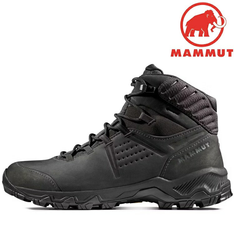 Mammut 長毛象 Mercury IV Mid GTX Men 男款 中筒皮革登山鞋 3030-04710 0001 黑色