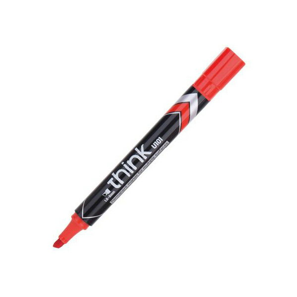 得力 Deli 油性筆 紅色 線幅1.5-5mm 12支 /盒 EU10140