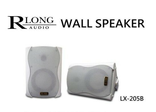 【澄名影音展場】RLONG LX-205 5吋壁掛式/懸吊式喇叭/戶外防水喇叭 /1對2支