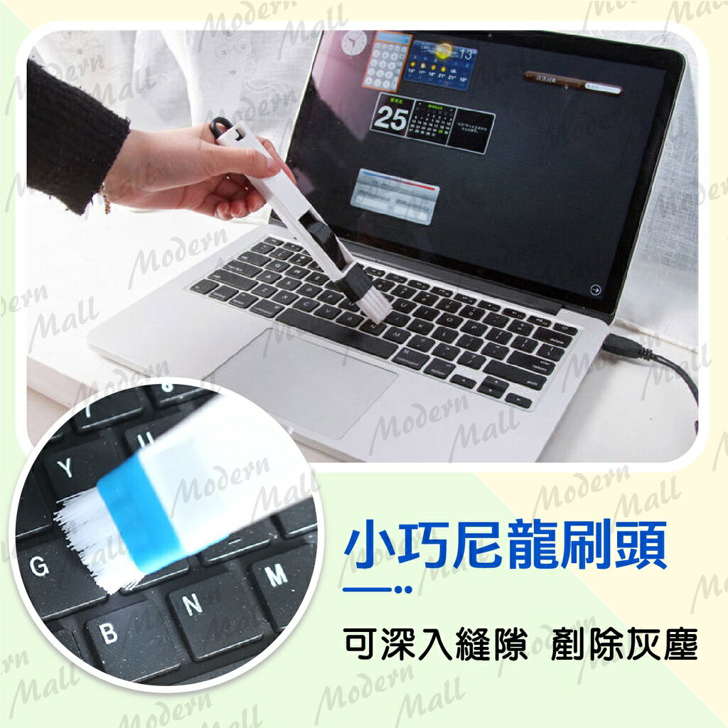 凹槽清潔刷【門窗清潔高手💎台灣現貨】清潔 刷子 二合一 畚箕 掃把 多功能 掛鈎式 鍵盤刷 清潔刷 刷具 2