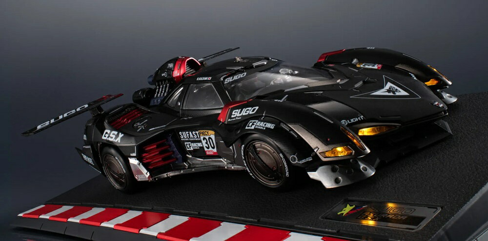 【御玩家】[預購2027年第一季暫定] threeMega閃電霹靂車『VA Hi-SPEC UNITED 阿斯拉 G.S.X RS SIREN』黑色限定 暫定價 3