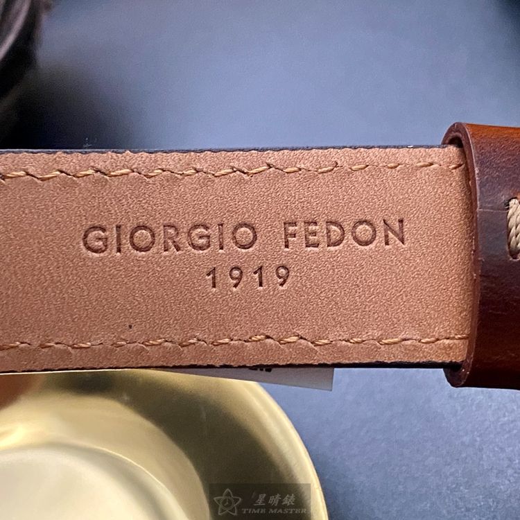 點數9%★GiorgioFedon1919手錶,編號GF00026,44mm玫瑰金圓形精鋼錶殼,古銅色潛水錶, 運動錶面,咖啡色真皮皮革錶帶款,值得珍藏好物!【APP下單享9%點數上限5000點】 8