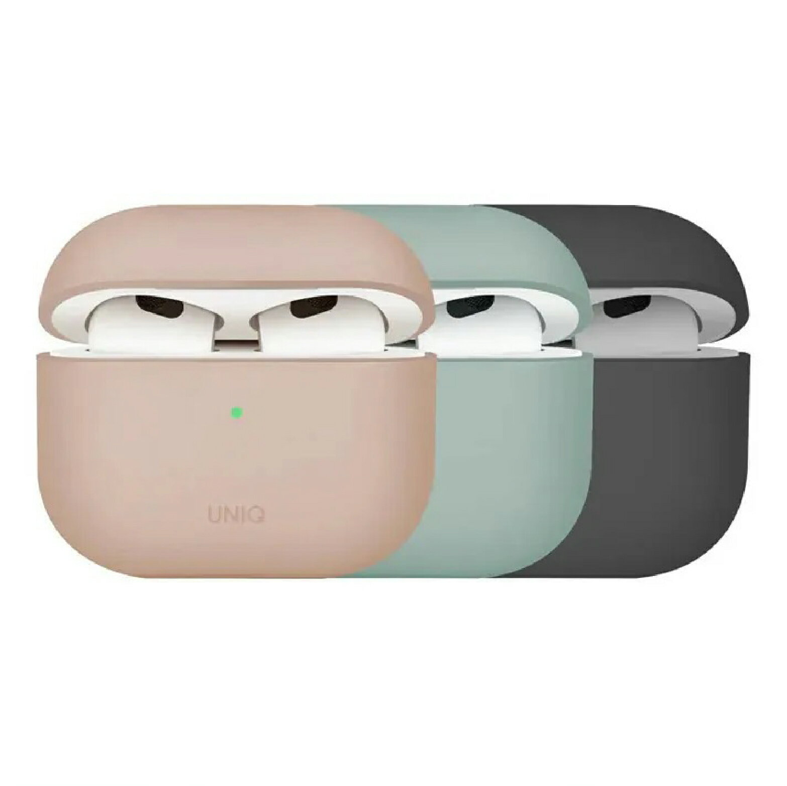 UNIQ Lino 素色 簡約 液態矽膠 耳機 保護套 防摔殼 保護殼 適 AirPods 4 AirPods4【299免運領券再享折扣】