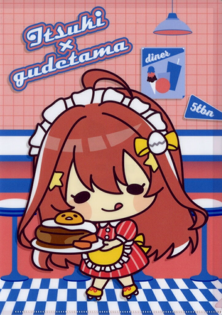中野五月×GUDAMA A4檔案夾咖啡館Ver.電影五等分的新娘×GUDAMA咖啡館×Chugai Grace Cafe