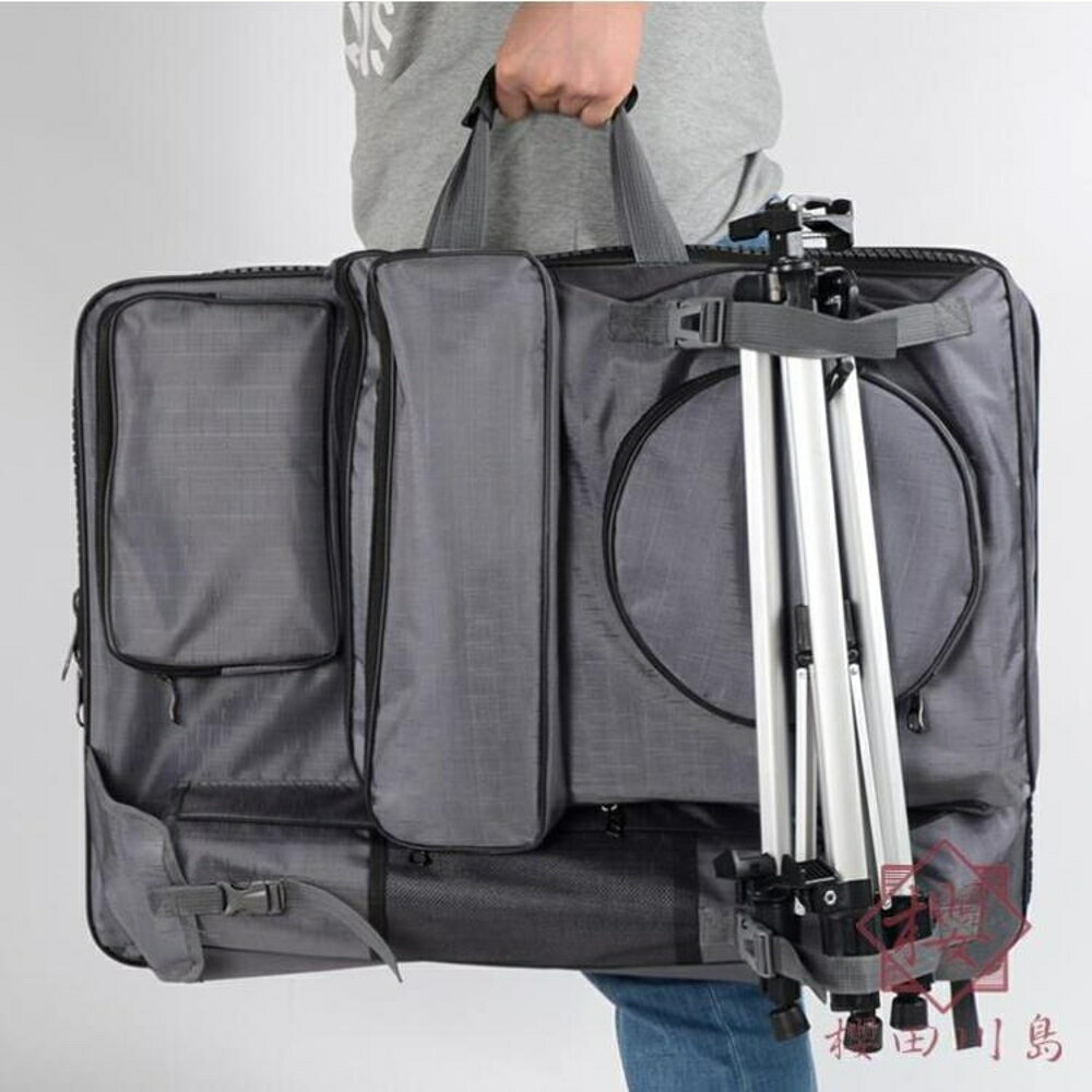 畫板包雙肩後背包素描寫生袋收納畫包防水畫板袋【櫻田川島】