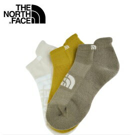 [ THE NORTH FACE ] 中厚透氣短筒襪 3入 卡黃米 / NF0A3RJCRJ0