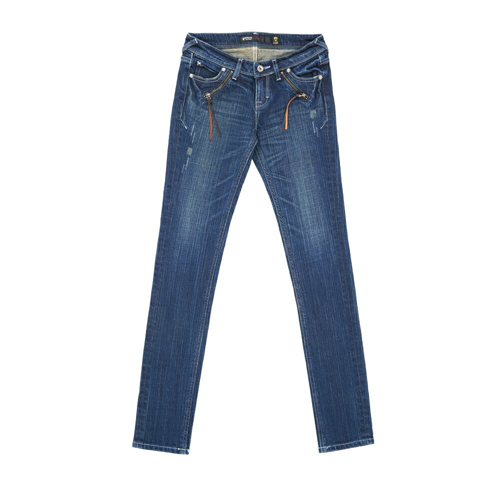 女裝 低腰中直筒牛仔褲-中古藍 (941232) 【5th STREET】【全館滿$3000贈環保餐具收納包】 1