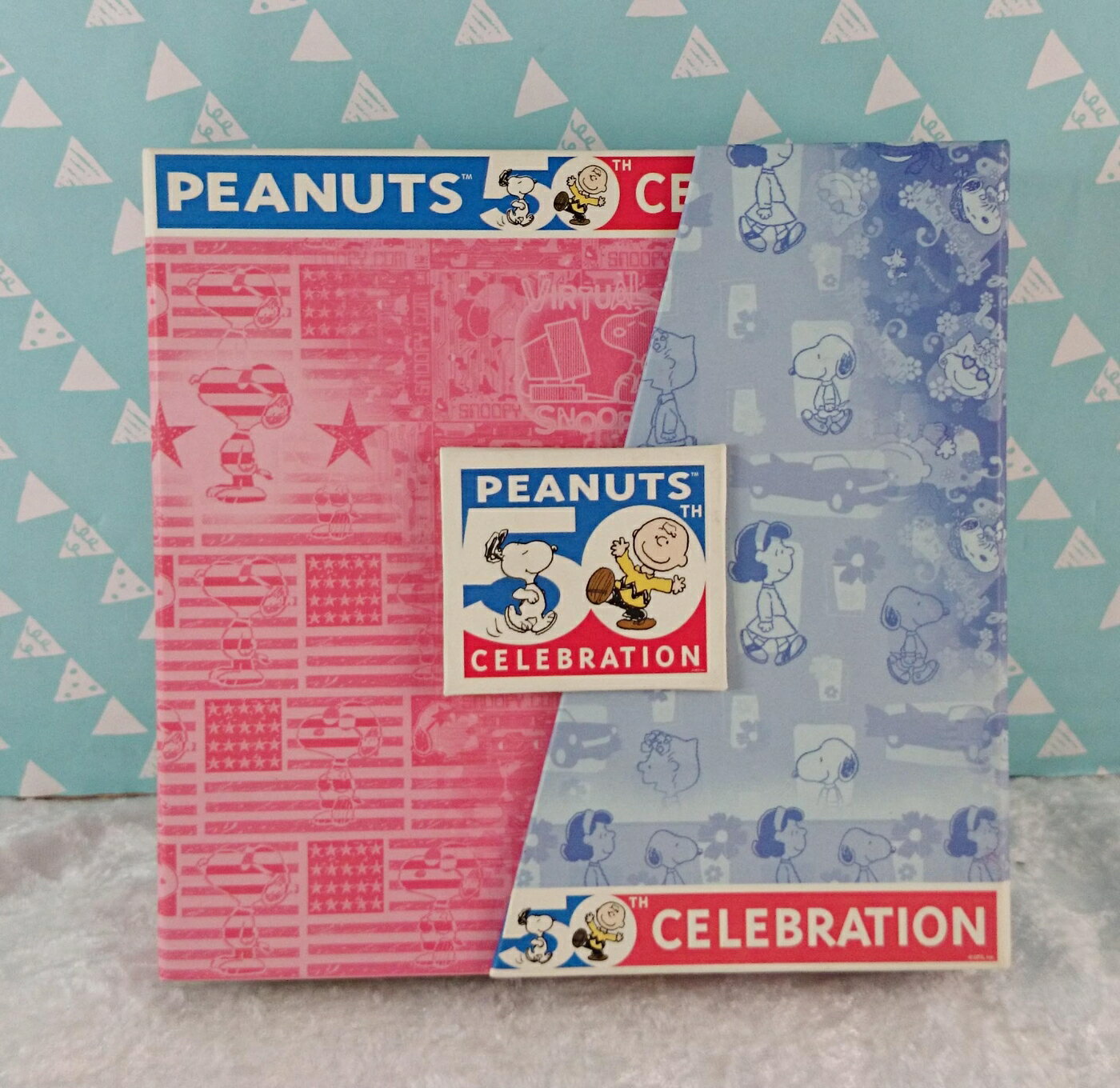 【震撼精品百貨】史奴比Peanuts Snoopy 置物盒 50週年 震撼日式精品百貨