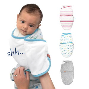 0~3個月適用【美國 Summer Infant】聰明懶人靜音舒眠包巾 (多款任選)