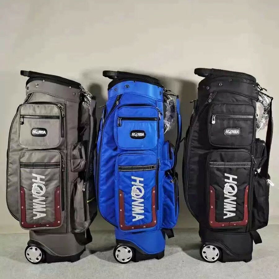 高爾夫拉輪球包 男女用標準球桿包 球袋 golf bag 兩輪 手拉