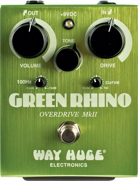 Dunlop MXR WHE202 Green Rhino Overdrive 破音 單顆 效果器【唐尼樂器】