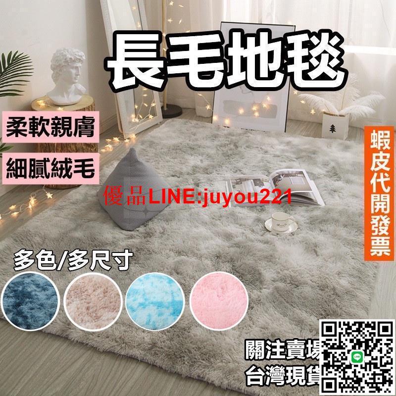長毛地毯 長毛地墊 絨毛地墊 絨毛地毯 客廳房間臥室床邊毯 毛絨大地墊 毛地毯 絲毛床邊墊 地毯北歐風大地墊